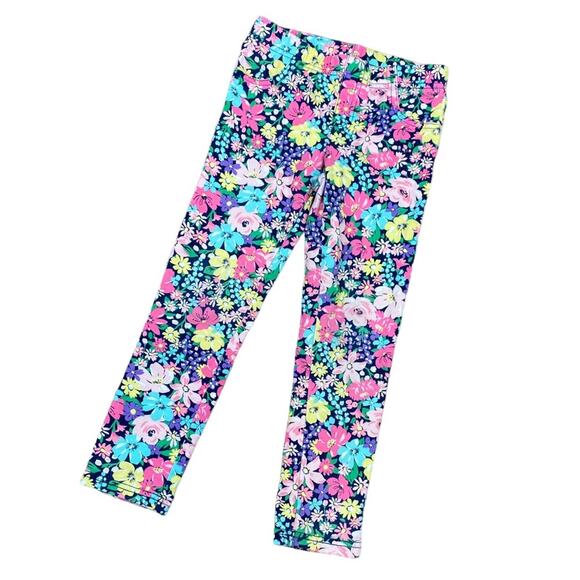 Carters Floral Pull on Pants Size 6 - Picture 1 of 4